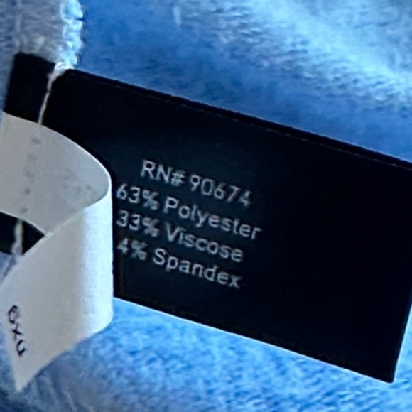 Boston Proper cardigan Aqua Open large three toned - Picture 6 of 6